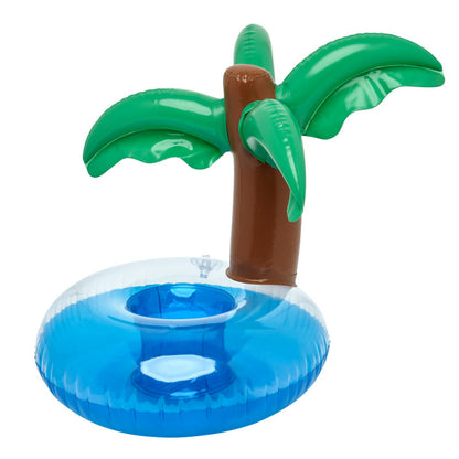 porte boisson gonflable palmier