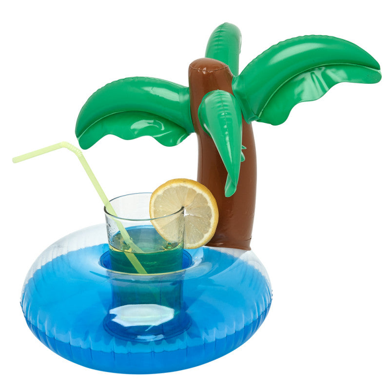 Inflatable Palm Tree Drink Holder