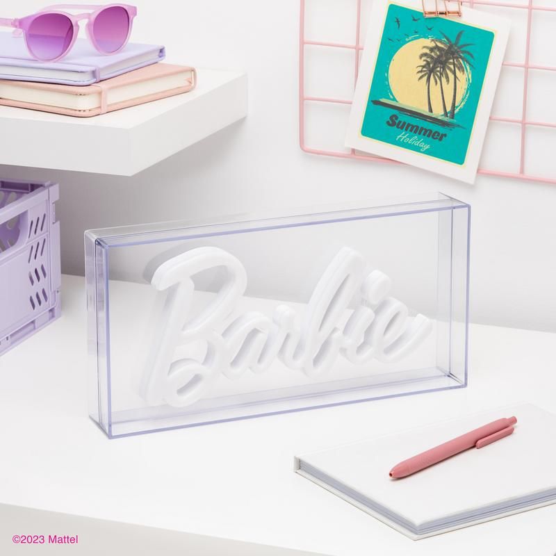 Lampe LED Néon Barbie - Logo