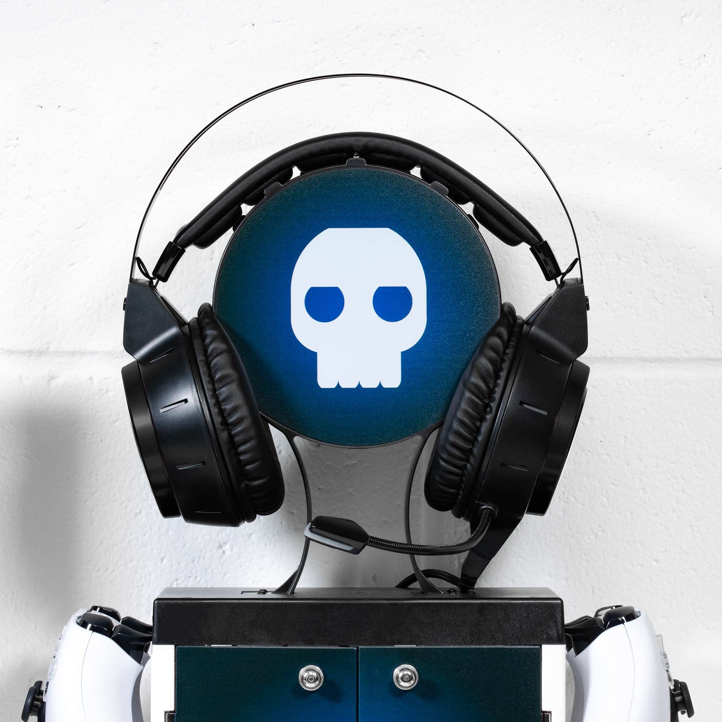 Casier Gaming Inspiration PS5 - Bleu et Blanc