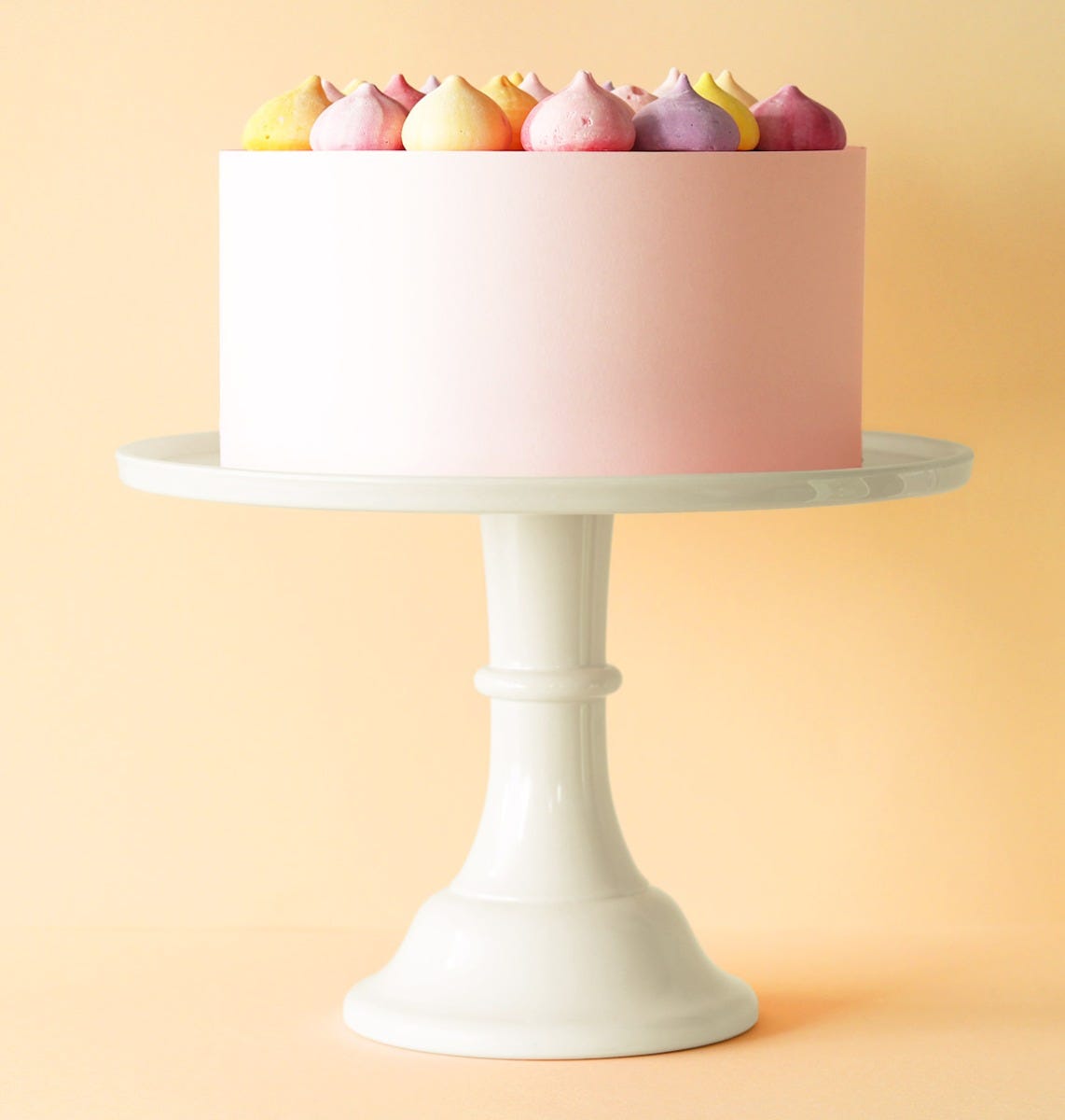 Présentoir à gâteau - grand format - crème vanille