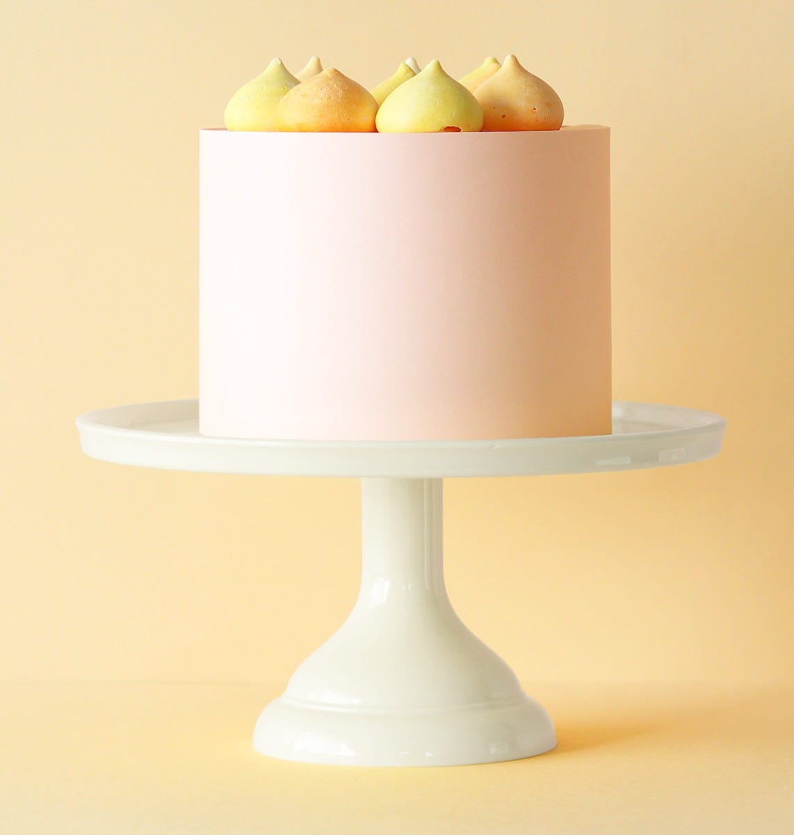 Présentoir à gâteau - petit format - crème vanille – vue 2 – A Little Lovely Company