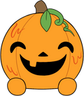 Pumpkin Slimecicle Stickie (6in)