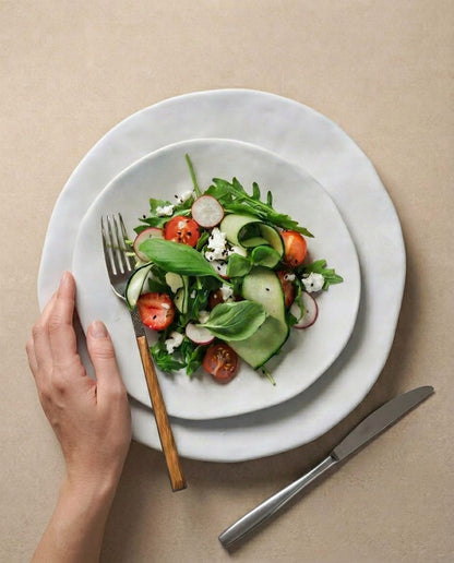 Assiette à salade Pure Stoneware – 21 cm