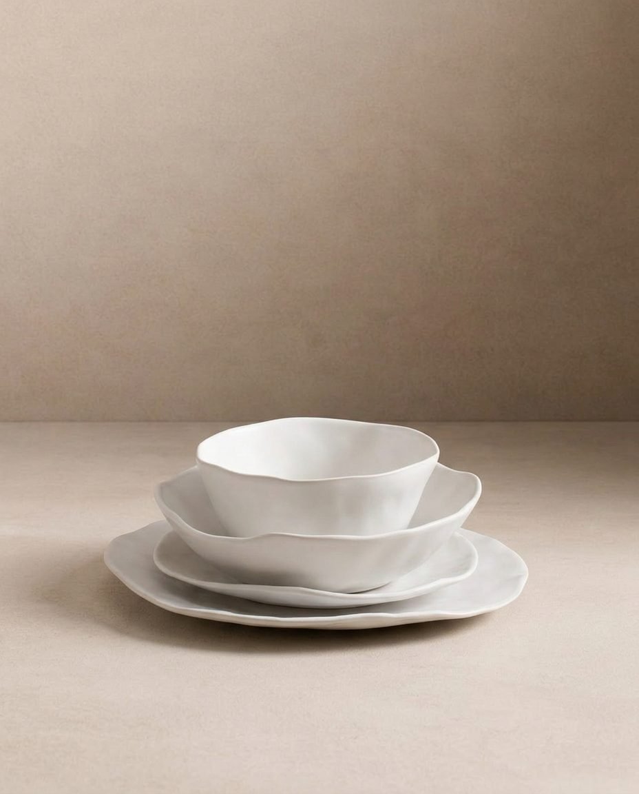 Assiette à salade Pure Stoneware – 21 cm