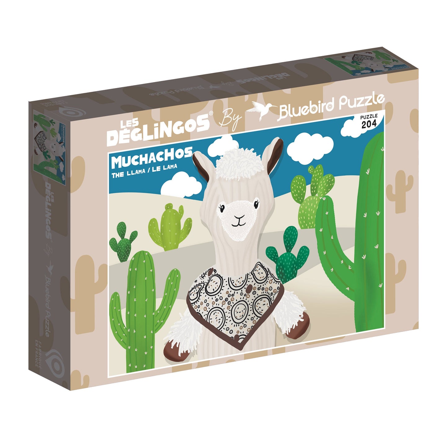 Puzzle Muchachos le lama 204 pièces