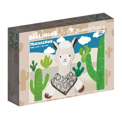 Puzzle Muchachos le lama 204 pièces