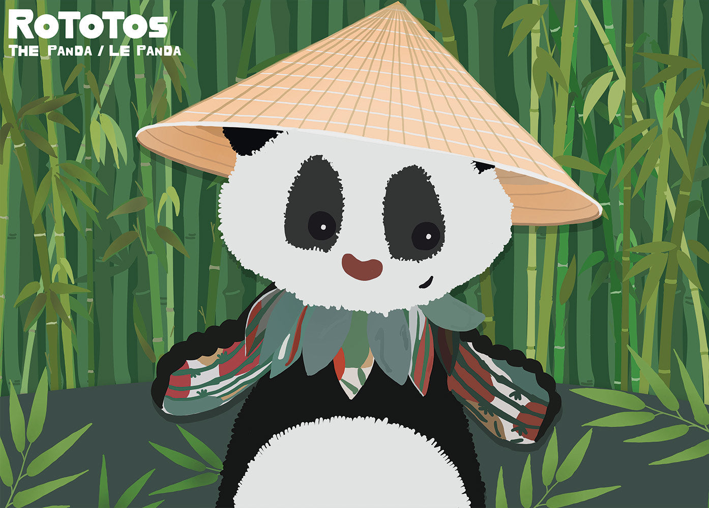 Puzzle Rototos le panda 300 pièces