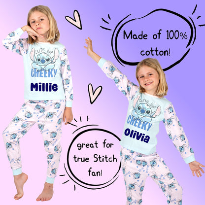 Disney Stitch Christmas Personalized Pyjamas