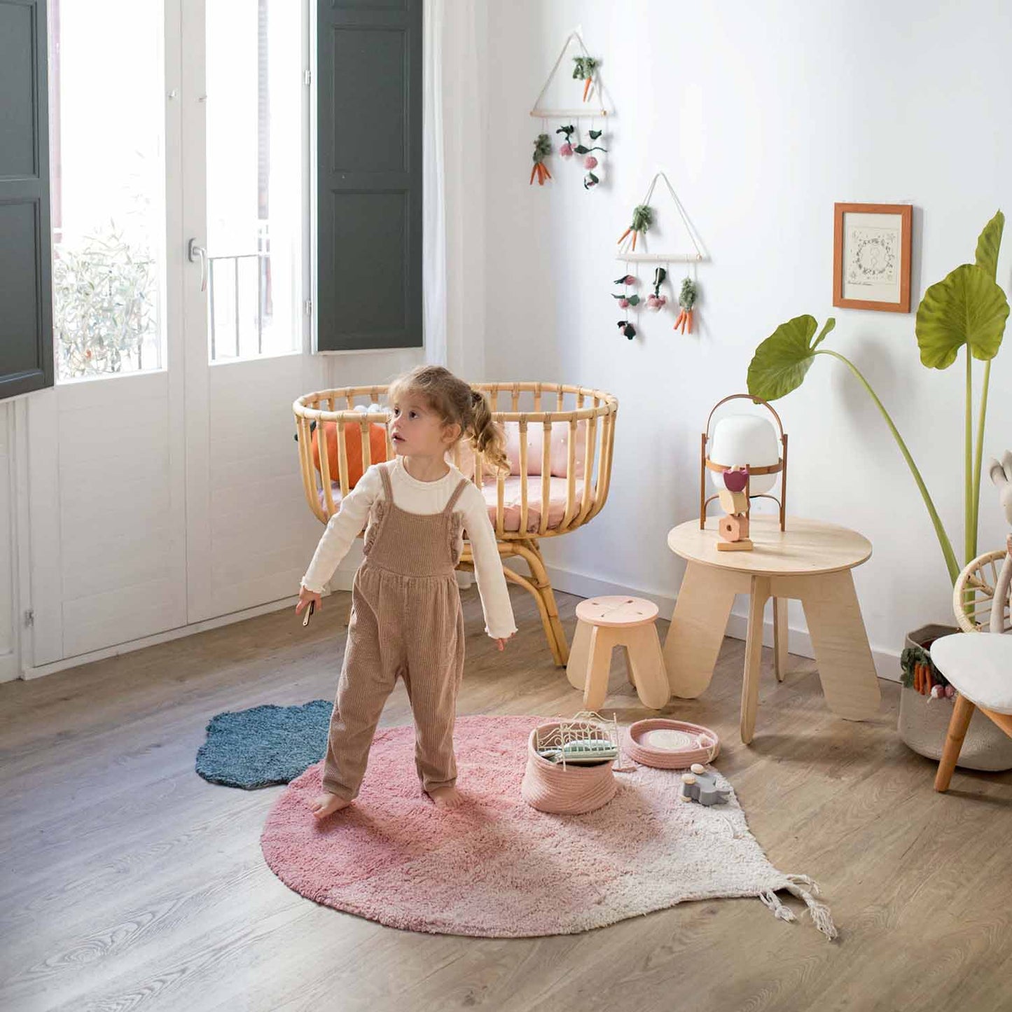 Washable Rug Ramona the Radish