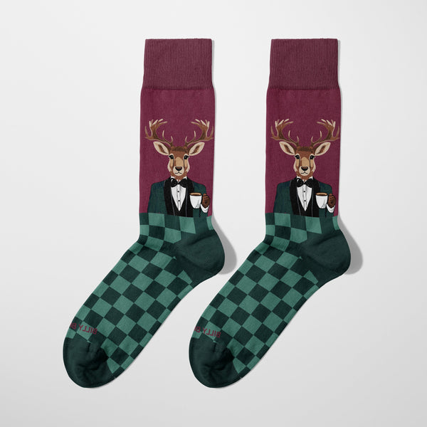 Animal Society Socks Pack🦌🐶🐵