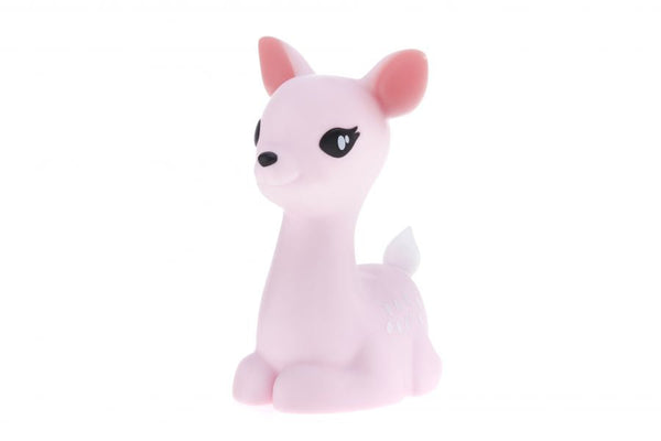 Pink suede night light