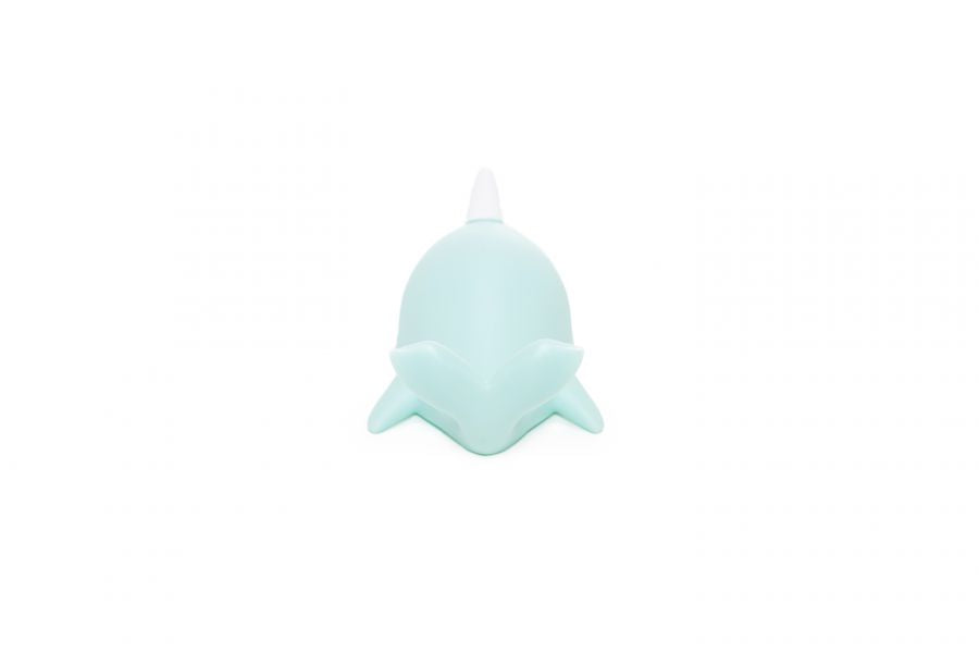 Mini nachtlampje blauwe narwal