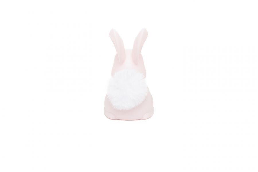 Mini roze konijn nachtlampje