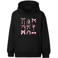 Sweat à capuche gymnastique – Fringoo Gymnastic for Cotton Rich Soft Hooded – Ribbon noir