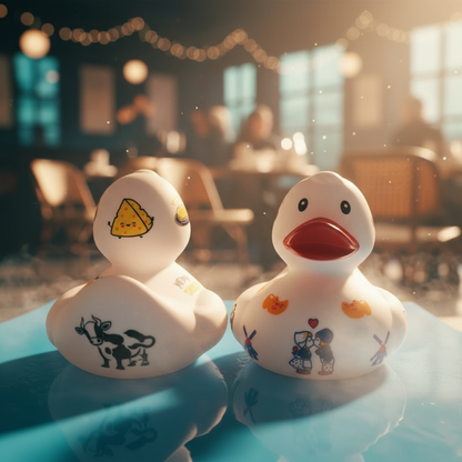 Holland Duck - Kissing Couple