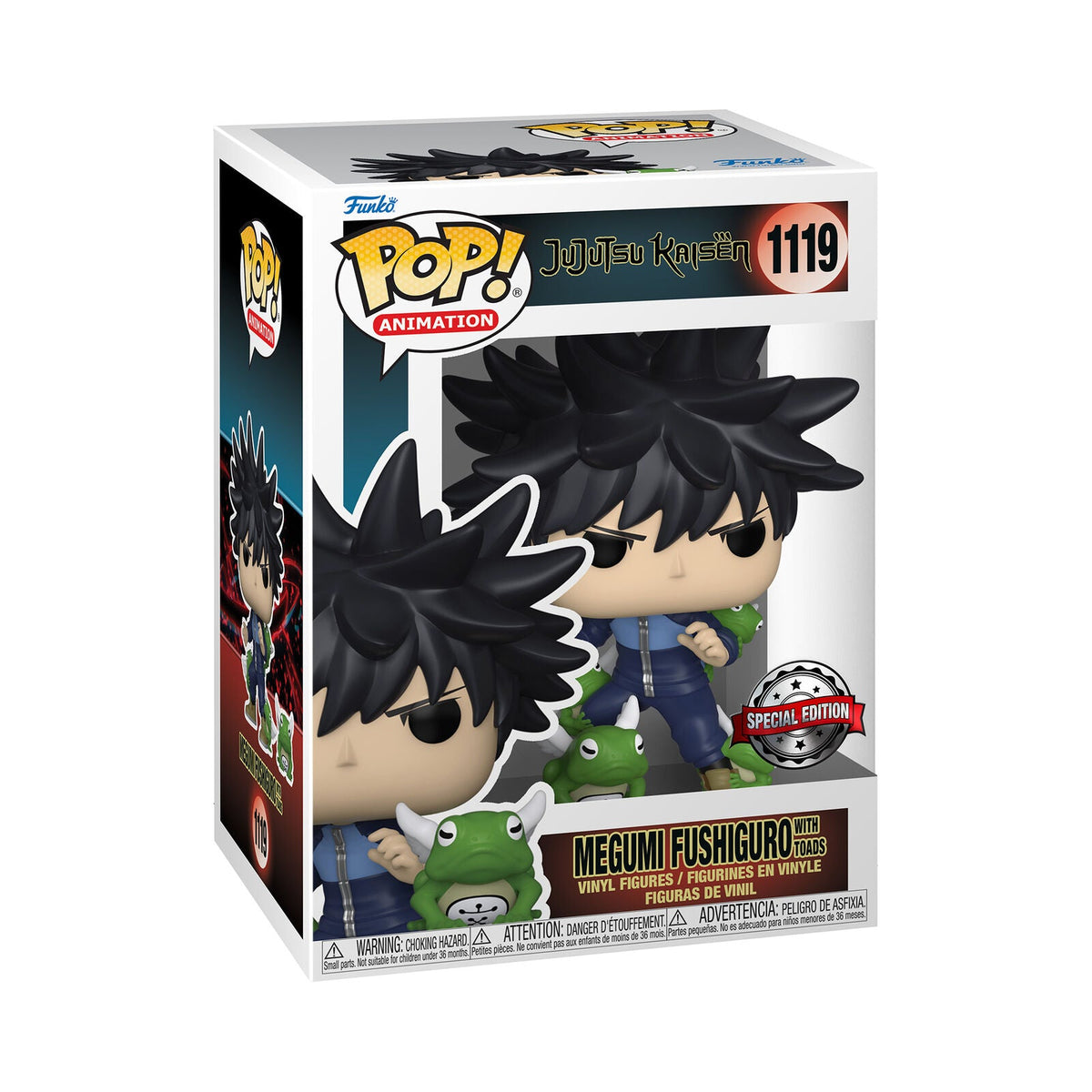 Pop! & Buddy Megumi Fushiguro with Toads (SE)