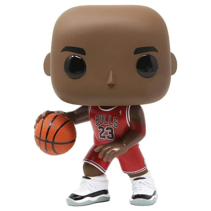 pop jumbo michael jordan red jersey 75