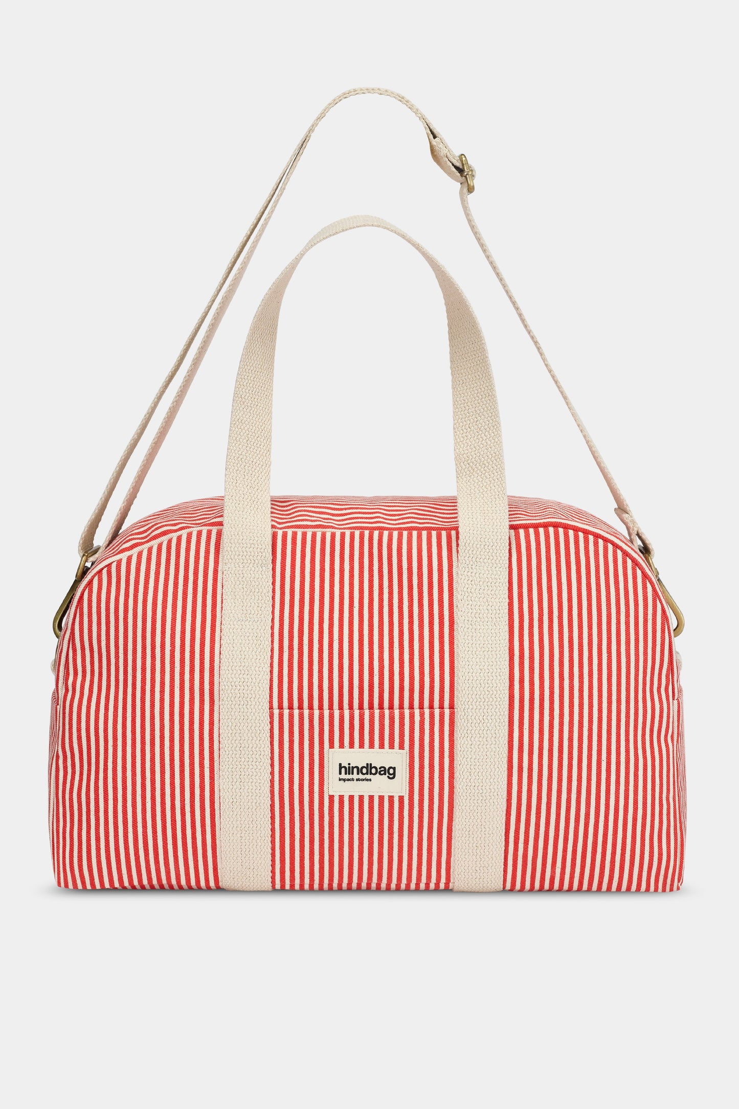Sac bowling Charlie Rayures rouge