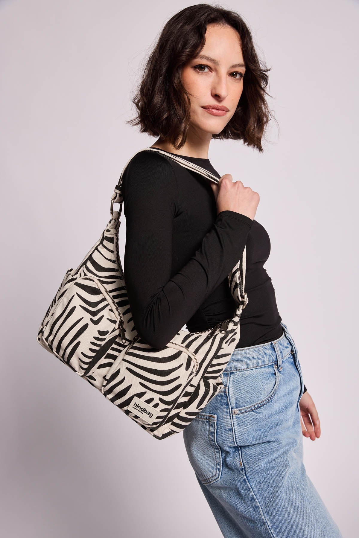 Sac multipocket Emile Zèbre écru