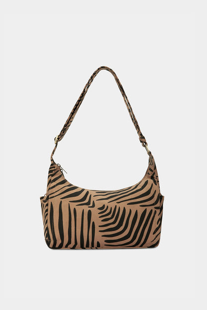 Sac multipocket Emile Zèbre Cannelle