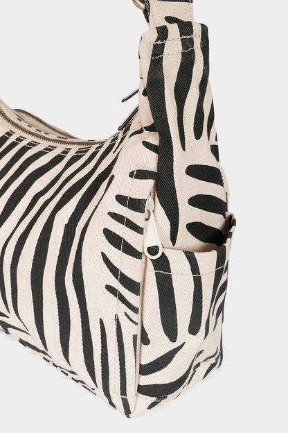 Sac multipocket Emile Zèbre écru