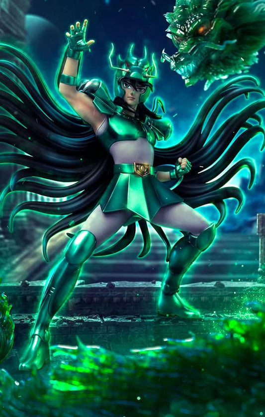 Dragon Shiryu Deluxe Statue - Saint Seiya - Art Scale 1/10 - Iron Studios