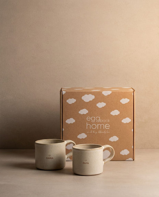 Sand Storm 2-Mug Set, Mama & Papa Collection