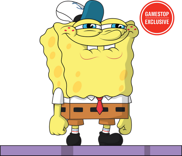 Souriant Bob l'éponge