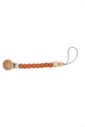 Silicone Soother Chain Round Caramel