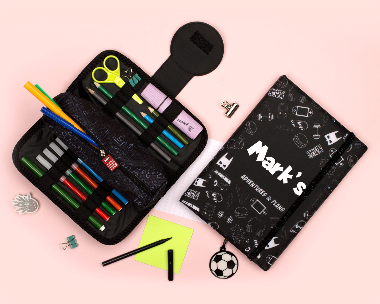Silicone Patch Dear Math Trousse scolaire