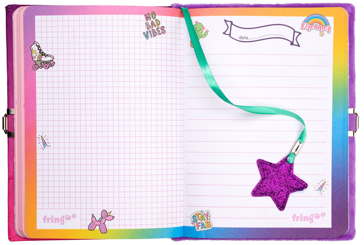 Pailleté Journal secret – licorne