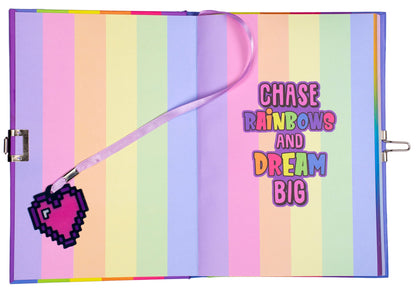 Light Up Journal secret – Pixel Heart