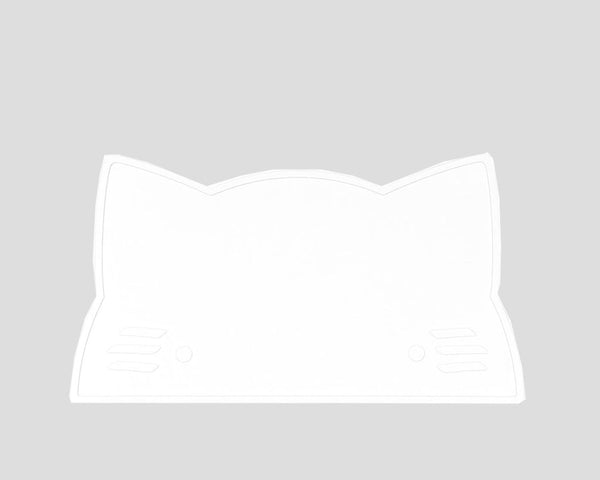 Set de Table en Silicone Chat Blanc