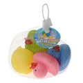 Set van 5 veelkleurige eendjes