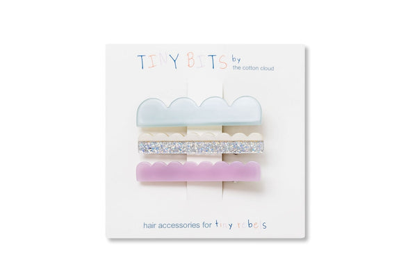 Hair clips 3-set Waves Candy