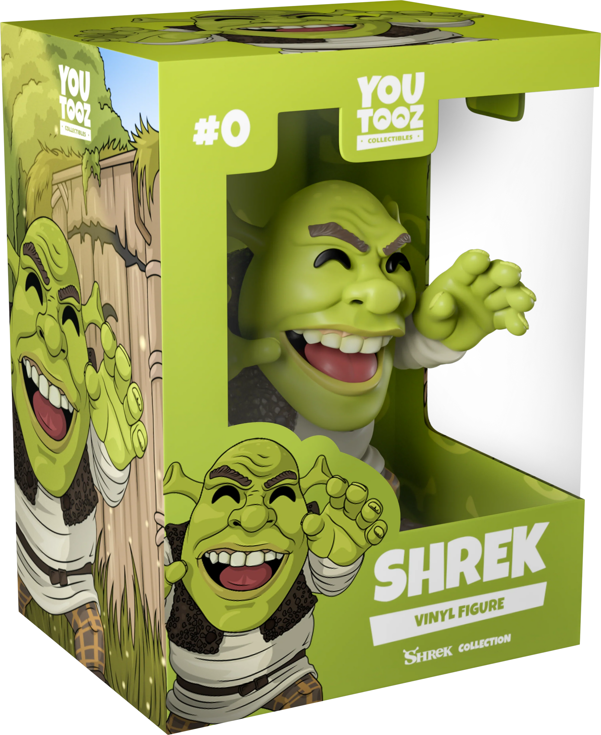 shrek vinyl figurine shrek youtooz dreamworks