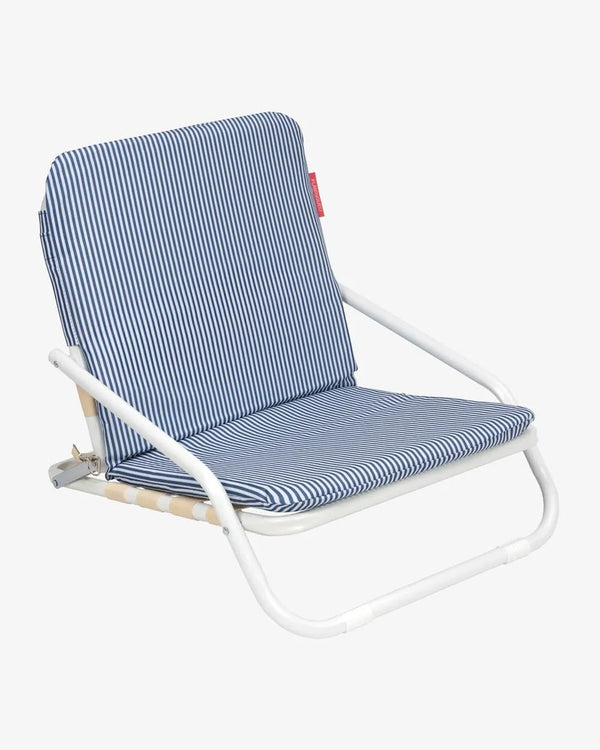 Small blue beach chair - EDEN