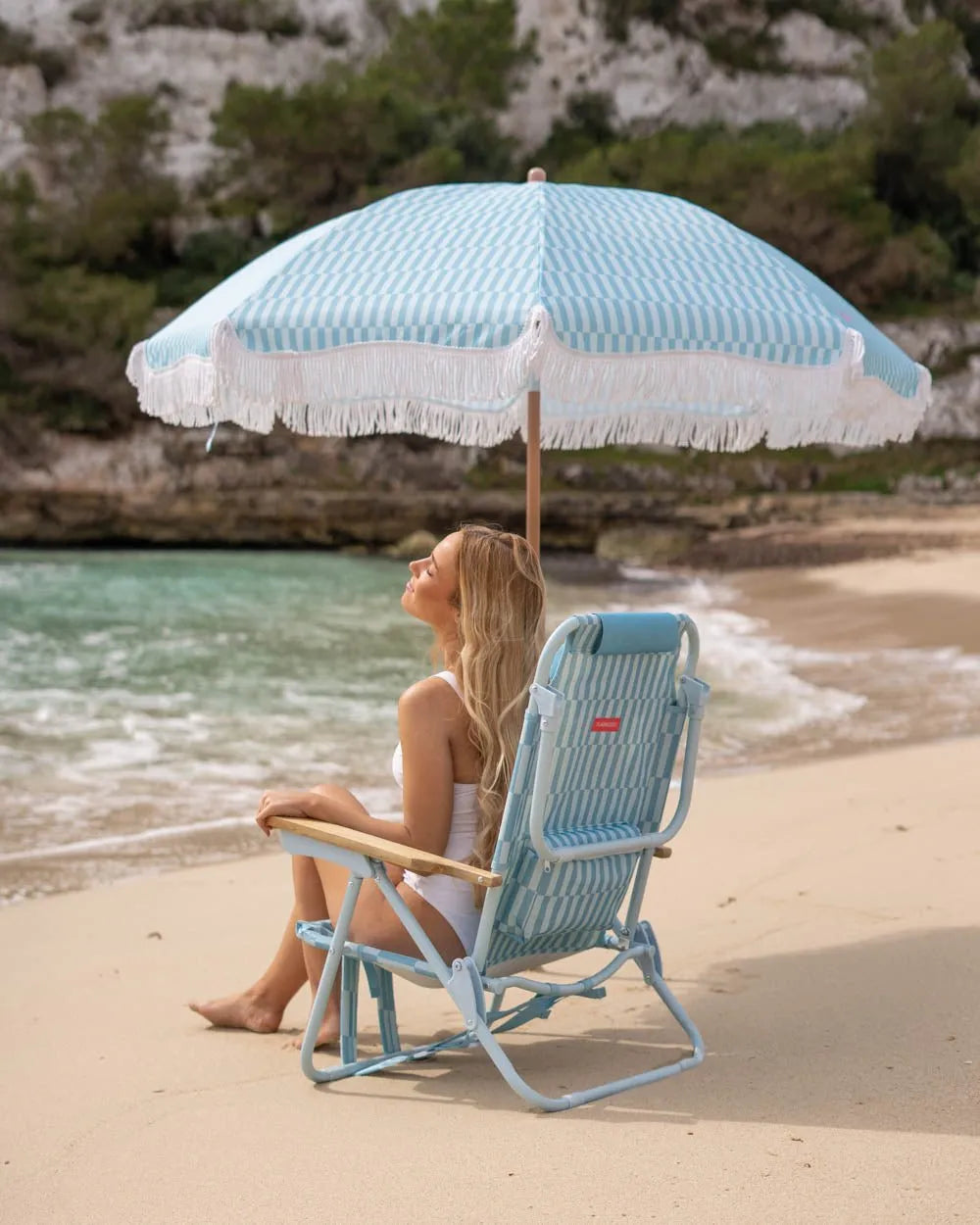 Silla plegable playa azul - ODIN