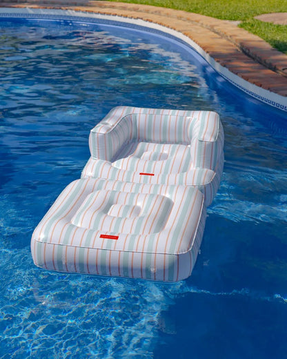 2-in-1 Inflatable Armchair - MARSALA