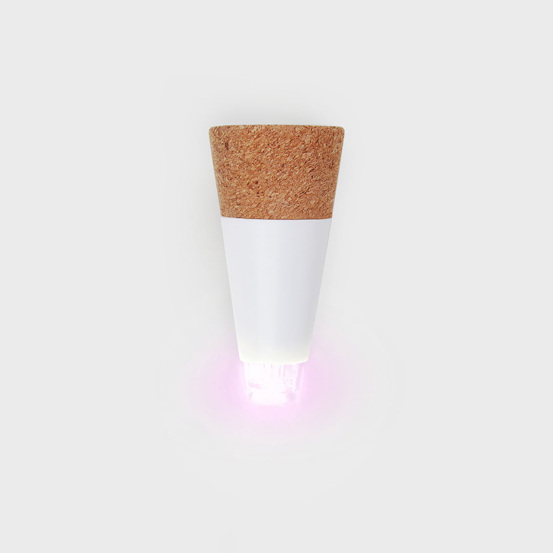 Bouteille lumineuse multicolore