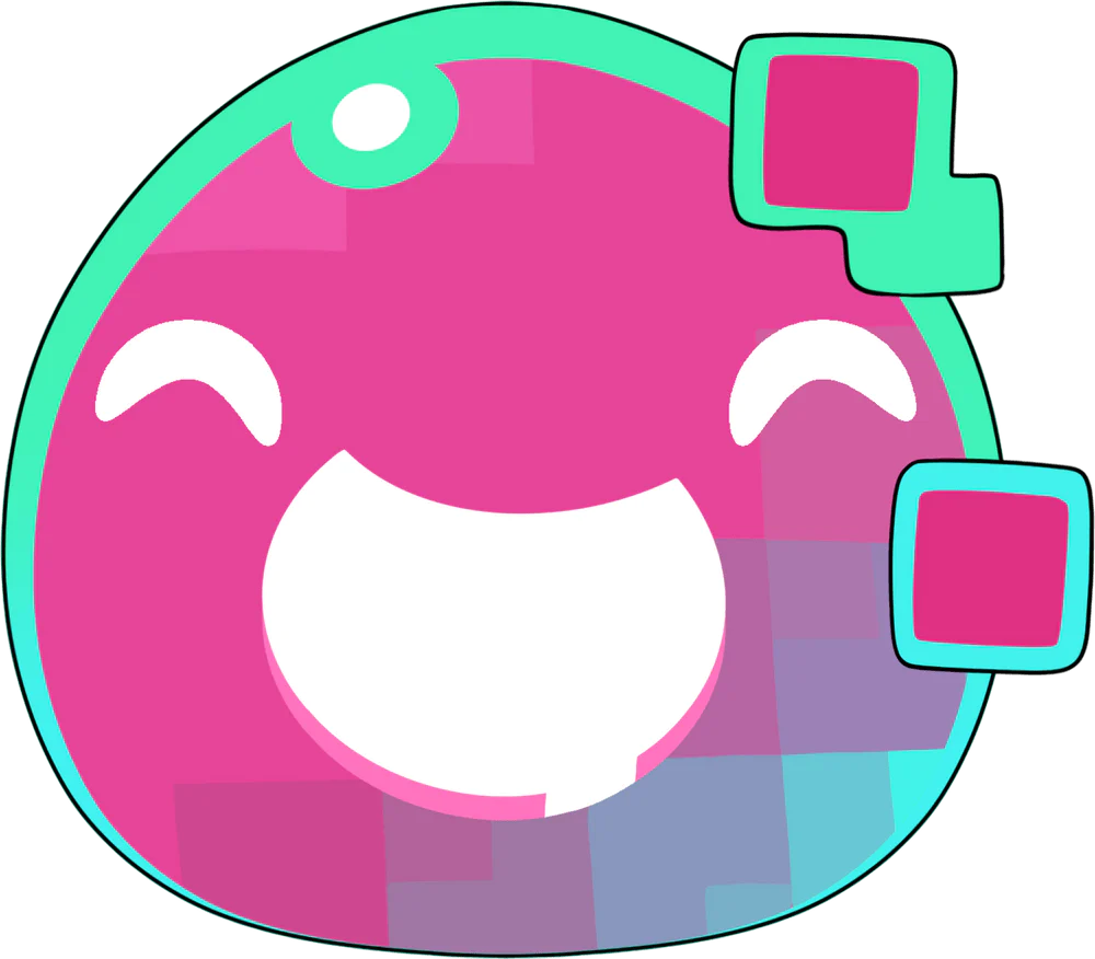 Peluche Glitch Slime Stickie Youtooz Slime Rancher Monomi Park