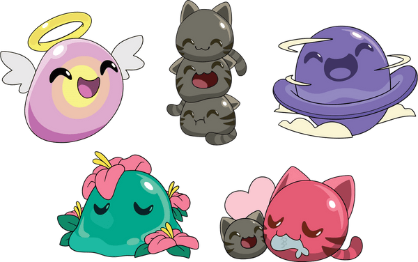 Slime Rancher Pin Set