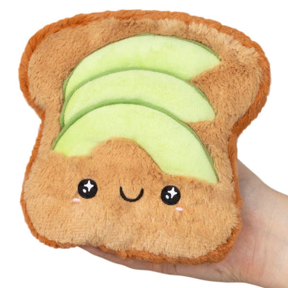 Peluche Snacker Squishable – Toast à l’Avocat