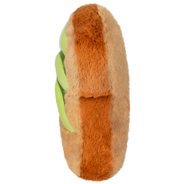 Peluche Snacker Squishable – Toast à l’Avocat