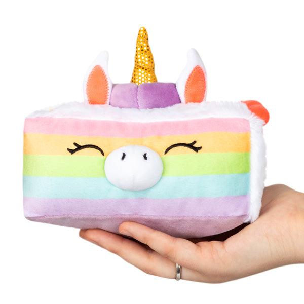 Peluche Snacker Squishable – Gâteau Licorne