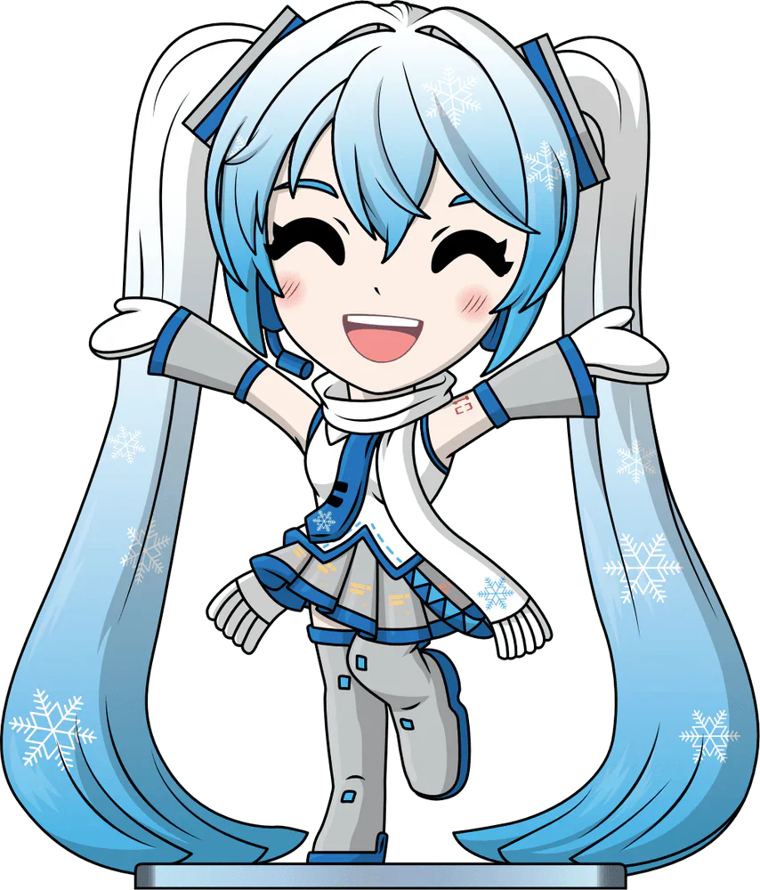 Hatsune Miku Vinyl figurine Snow Miku Youtooz Crypton Future Media, INC.