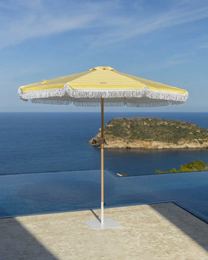 Yellow Outdoor Umbrella - DORIA