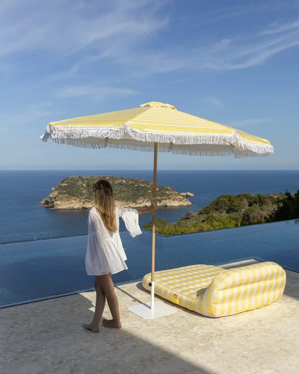 Yellow Outdoor Umbrella - DORIA