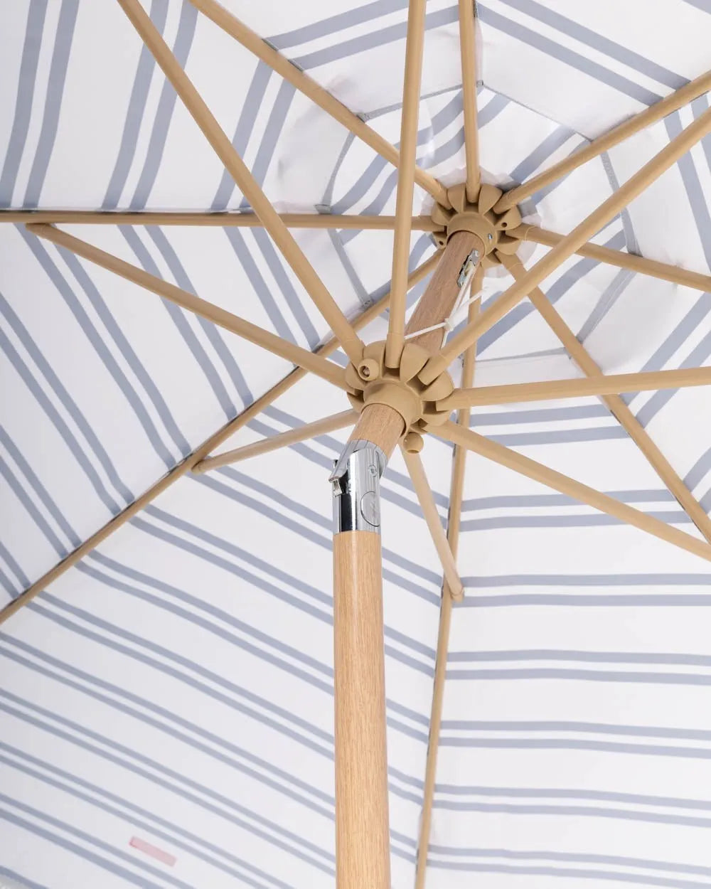 Blue outdoor umbrella - DORIA